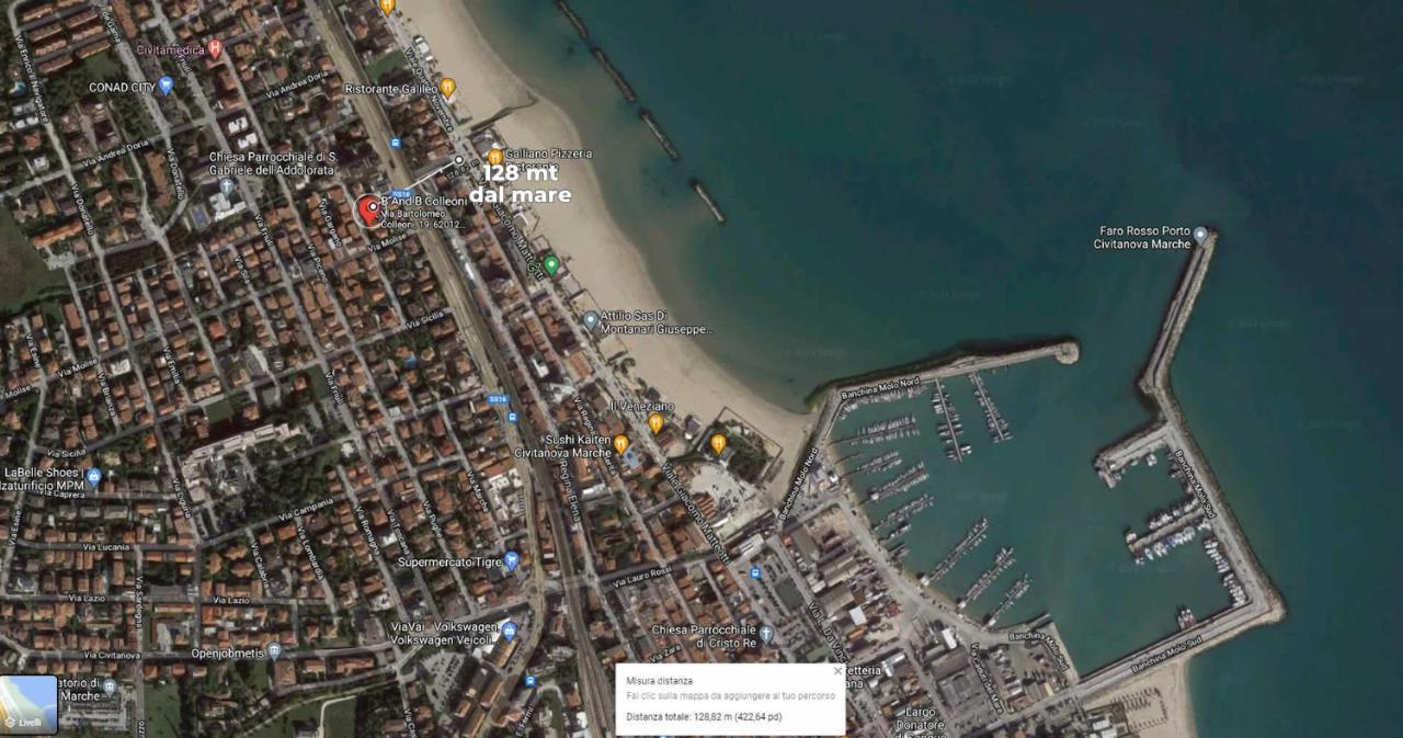 Colleoni 19 Bangkok, Appartamento Superior Civitanova Marche Exteriér fotografie
